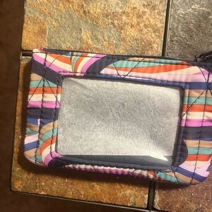 Vera Bradley Multicolor Key & Card Holder